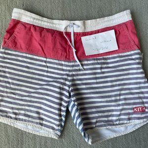 Kith Rockaway Trunk (Red/Navy Sz L)